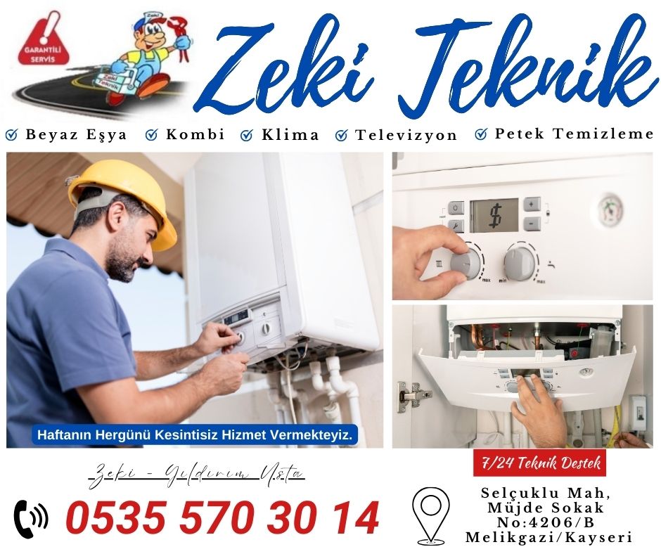 Melikgazi Kombi Servisi 